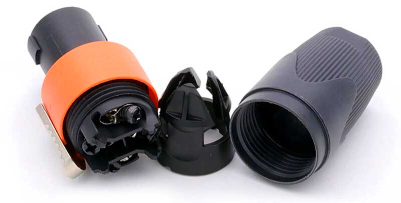 Conector Speakon partes