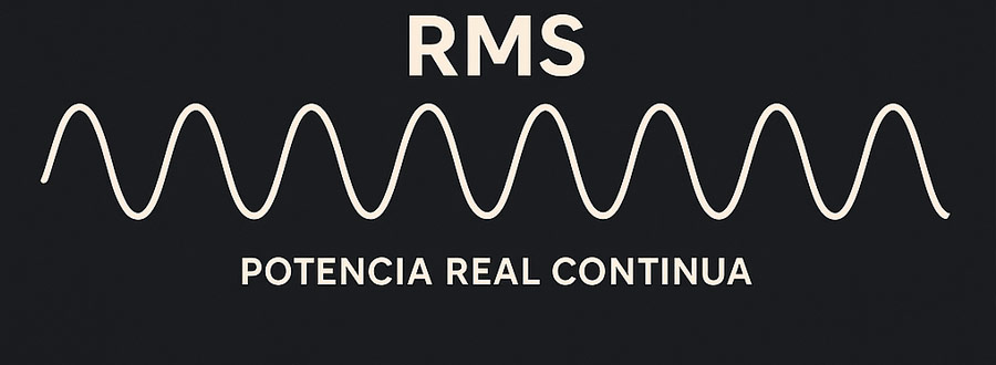 vatios RMS y de pico