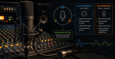 Set de microfonía profesional Neumann y Shure preparado para evento por Alquiler Sonido Madrid