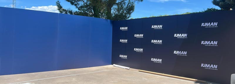 Photocall en exterior