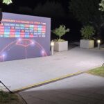 photocall iluminado para un evento